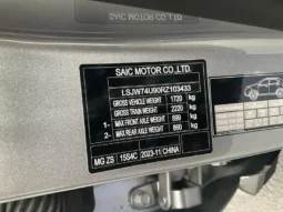 
										2024 MG ZS AZS1 MY24 Excite Silver 4 Speed Automatic Wagon full									