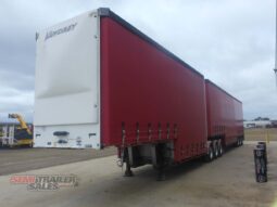 
										2015 Vawdrey 34 Pallet Double Dropdeck Curtainsider B Double SET With full									