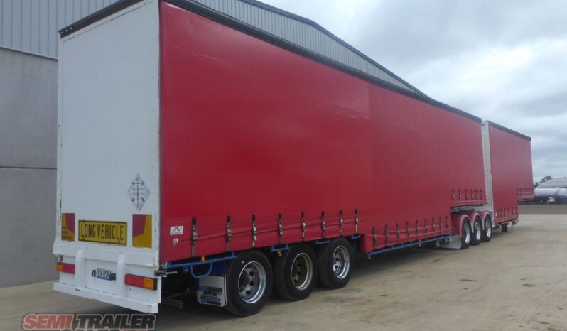 
								2015 Vawdrey 34 Pallet Double Dropdeck Curtainsider B Double SET With full									