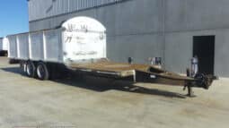 2010 Boomer Plant Walking FLOOR PIG Trailer