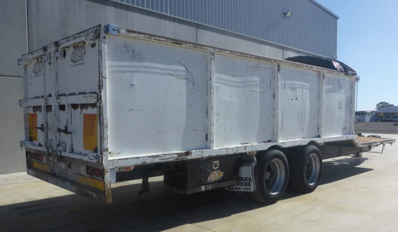 
								2010 Boomer Plant Walking FLOOR PIG Trailer full									