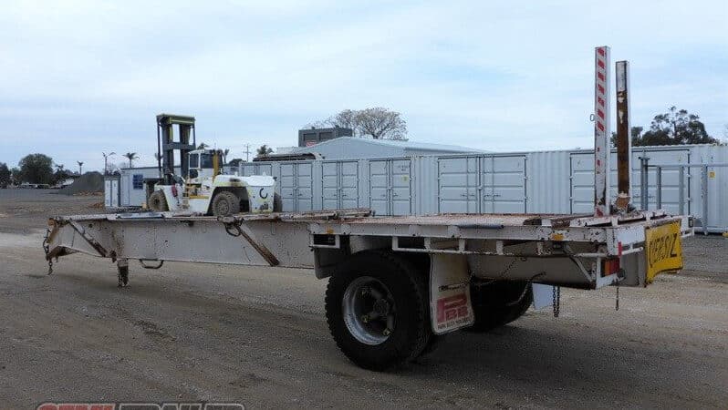 
								1997 Custom Pole Jinker PIG Trailer full									