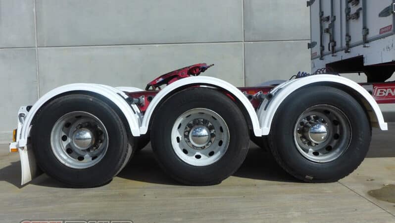 
2006 Barker 14 Pallet Rollback Swissliner A Trailer full									