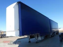 
										2007 Maxitrans Bogie 4.6M High Curtainsider B Double SET full									