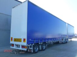 
										2007 Maxitrans Bogie 4.6M High Curtainsider B Double SET full									