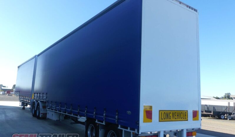 
								2007 Maxitrans Bogie 4.6M High Curtainsider B Double SET full									