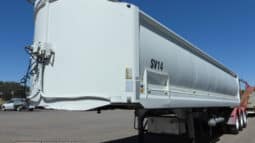 
										1994 Hockney Aluminium Fuel Tanker A Trailer full									