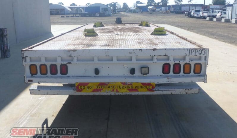 
								2009 Krueger Bogie PIG FLAT TOP Trailer full									
