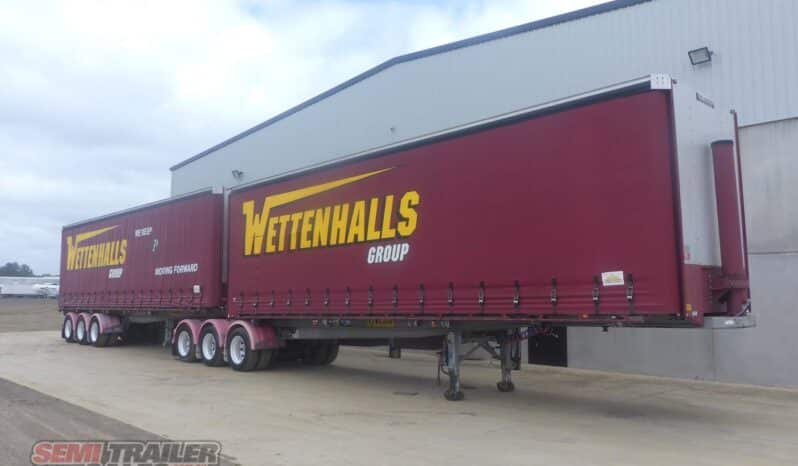 
2009 Lusty Tipping Curtainsider B Double SET Grain Chassis Tippers full									