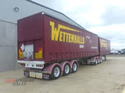 
2009 Lusty Tipping Curtainsider B Double SET Grain Chassis Tippers full									