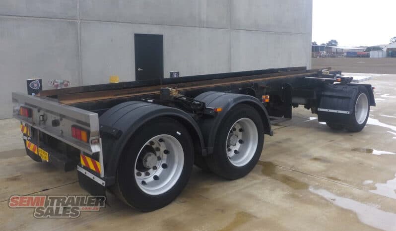 
								2009 Wese Skip BIN DOG Trailer full									