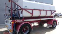 
										2006 Moore 12,000 Litre Water Tanker Super DOG Trailer full									
