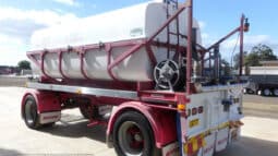 
										2006 Moore 12,000 Litre Water Tanker Super DOG Trailer full									