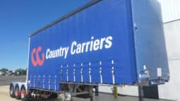 2008 Krueger 12 Pallet Dropdeck Curtainsider A Trailer With Mezz