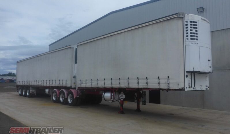
								2006 Vawdrey 34 Pallet Refrigerated Curtainsider B Double SET full									