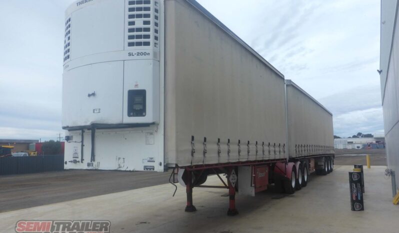 
								2006 Vawdrey 34 Pallet Refrigerated Curtainsider B Double SET full									