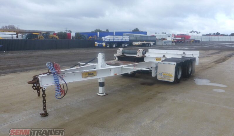 
								2006 Macol Cable Drum Plant Bogie PIG Trailer full									