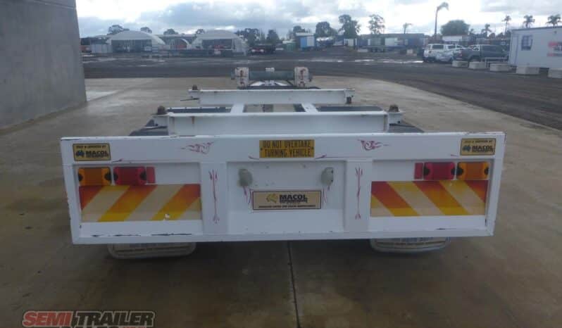 
								2006 Macol Cable Drum Plant Bogie PIG Trailer full									