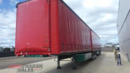 
										2009 Maxitrans 34 Pallet Curtainsider B Double SET Rollback A Trailer full									