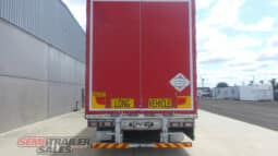 
										2009 Maxitrans 34 Pallet Curtainsider B Double SET Rollback A Trailer full									