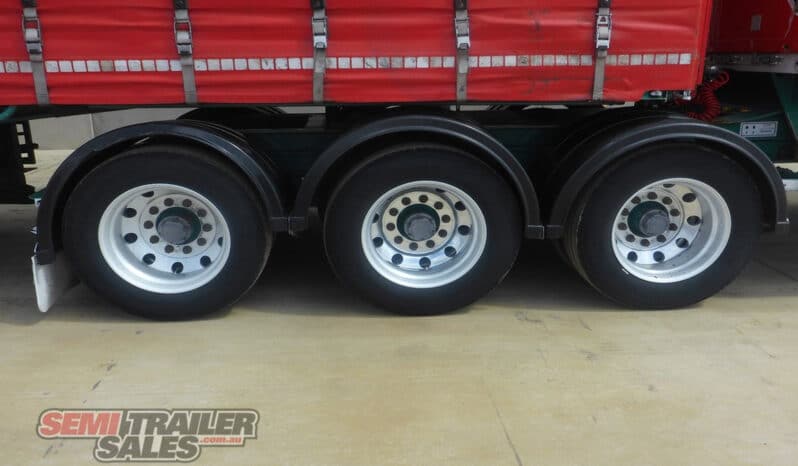 
								2009 Maxitrans 34 Pallet Curtainsider B Double SET Rollback A Trailer full									