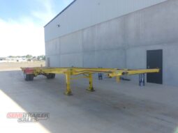 2017 Perrins 40FT Single Axle Skel