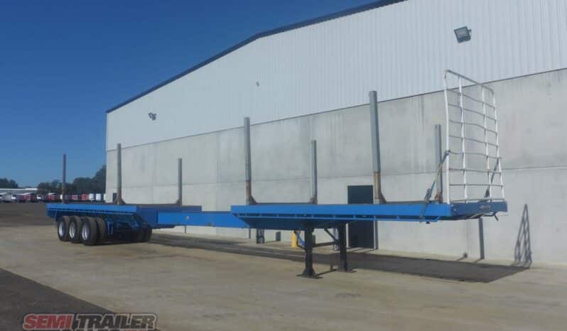 
								1986 Fruehauf 45FT-60FT FLAT TOP Extendable full									