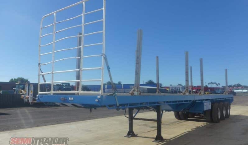 
								1986 Fruehauf 45FT-60FT FLAT TOP Extendable full									