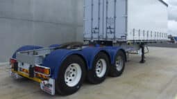 
										2001 Vawdrey 12 Pallet Curtainsider Rollback A Trailer full									
