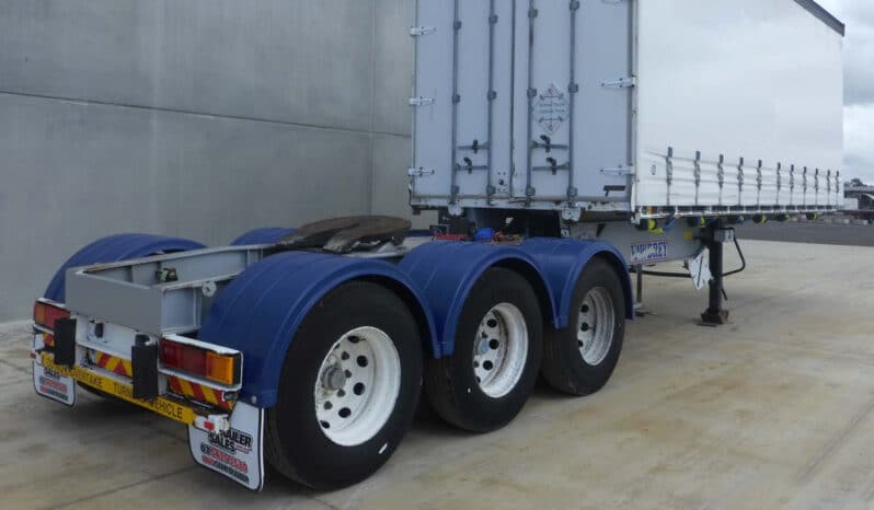 
								2001 Vawdrey 12 Pallet Curtainsider Rollback A Trailer full									