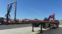 
										2004 Krueger 40FT FLAT TOP With Fassi Hydraulic Crane full									