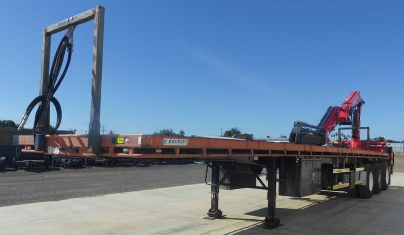 
								2004 Krueger 40FT FLAT TOP With Fassi Hydraulic Crane full									