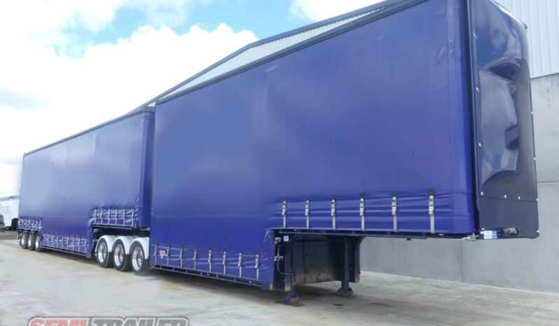 
								2018 Barker 34 Pallet Double Dropdeck Curtainsider B Double SET full									
