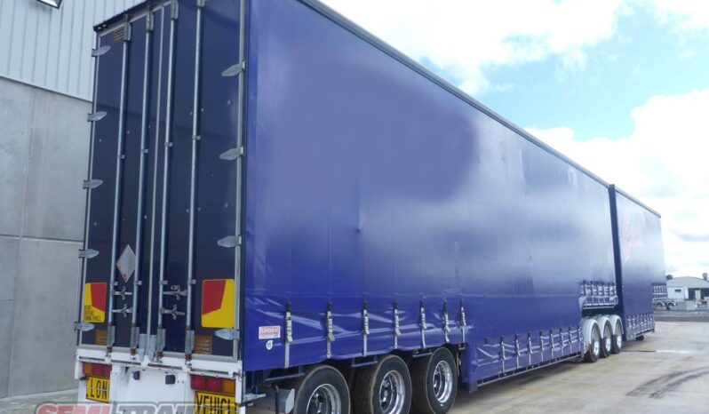 
								2018 Barker 34 Pallet Double Dropdeck Curtainsider B Double SET full									