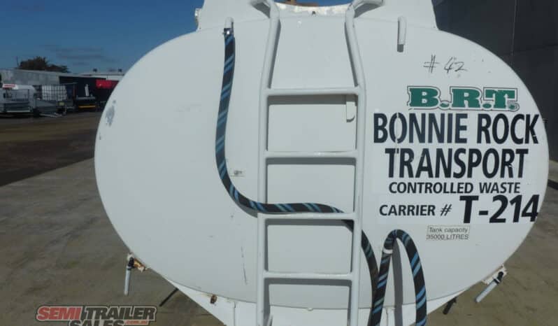 
								Marshall Lethlean 9830 Litre Alloy Tank full									