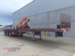 
										2006 Krueger 44FT FLAT TOP With MID Mount Palfinger Crane full									