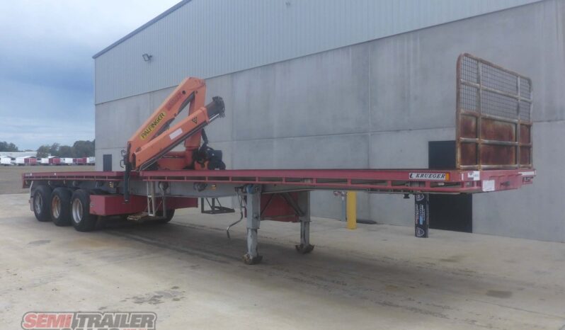 
								2006 Krueger 44FT FLAT TOP With MID Mount Palfinger Crane full									