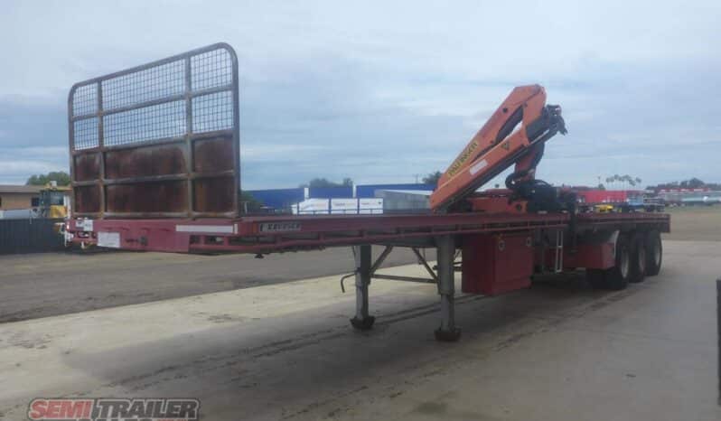 
								2006 Krueger 44FT FLAT TOP With MID Mount Palfinger Crane full									