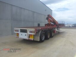 
										2006 Krueger 44FT FLAT TOP With MID Mount Palfinger Crane full									