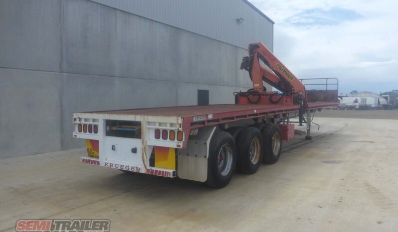 
								2006 Krueger 44FT FLAT TOP With MID Mount Palfinger Crane full									