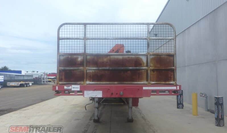 
								2006 Krueger 44FT FLAT TOP With MID Mount Palfinger Crane full									