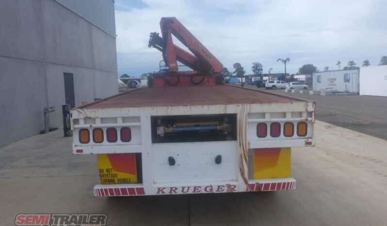 
								2006 Krueger 44FT FLAT TOP With MID Mount Palfinger Crane full									