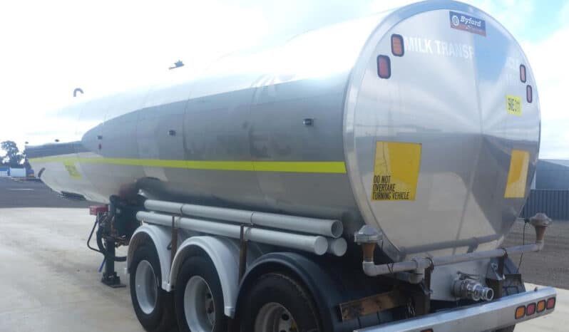 
								2001 Byford Stainless Steel Tanker full									