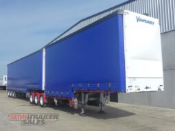 
										2014 Vawdrey Vawdrey 34 Pallet Dropdeck Curtainsider B Double SET With full									
