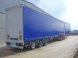 
										2014 Vawdrey Vawdrey 34 Pallet Dropdeck Curtainsider B Double SET With full									