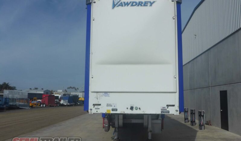 
								2014 Vawdrey Vawdrey 34 Pallet Dropdeck Curtainsider B Double SET With full									
