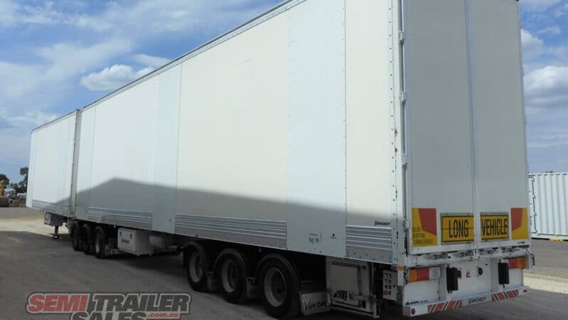 
								2010 Vawdrey 34 Pallet Pantech B Double SET (4.6M High) full									