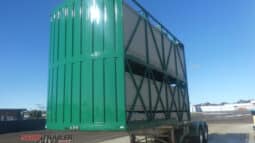 
										2009 Dickinson Stock Crate A Trailer full									