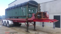 1989 Krueger 20FT Retractable Tipping Skel With Container BI
