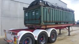 
										1989 Krueger 20FT Retractable Tipping Skel With Container BI full									